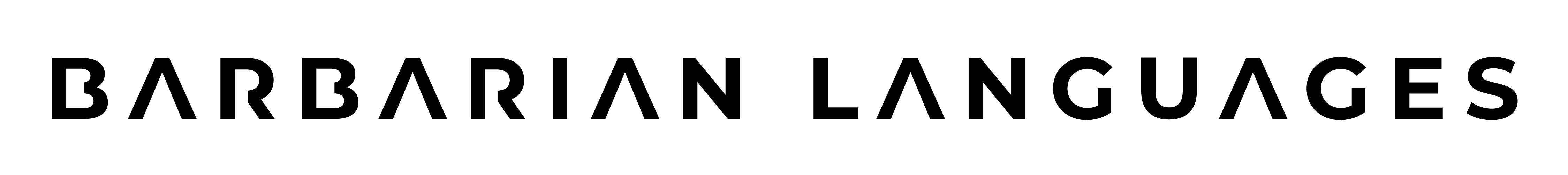 Barbarian Languages